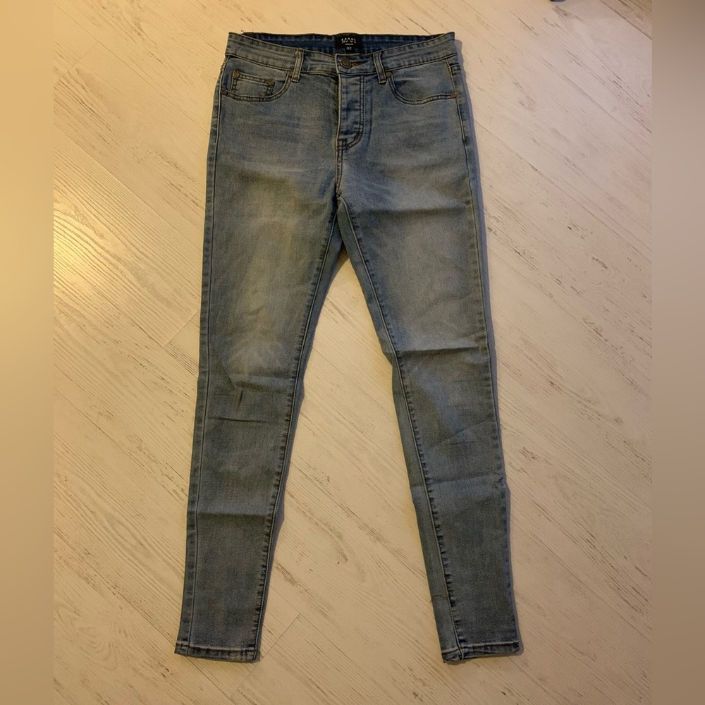 Mens Boohoo Skinny Fit Denim